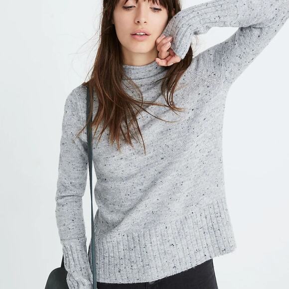 Madewell Donegal Inland Turtleneck Sweater in Coziest Yarn - Picture 6 of 10